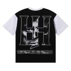 Scar Face Rhinestone Print Tee 28751254