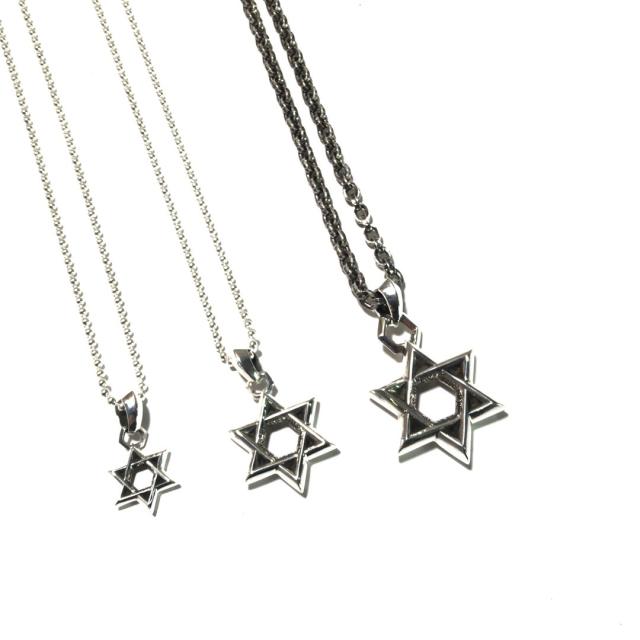 CH Hexagram Star Pendant Necklace
