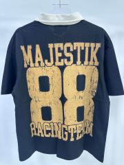 Lion Racing No.88 Rhinestone Print Washed Polo Tee 29065108