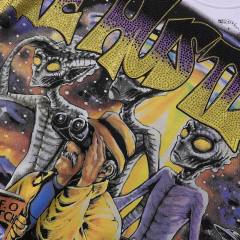 Alien Hunter Tracking Rhinestone Print Tee 2 colors 29082348