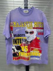 Death Race Motorcycle Slogan Rhinestone Print Washed Tee 2 colors 29060781
