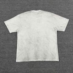 Football Tiger Rhinestone Print Washed Tee 29053840