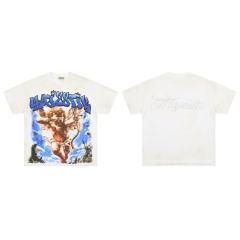 Blindfolded Cupid Archer Rhinestone Print Washed Tee 29064537