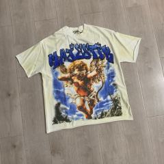 Blindfolded Cupid Archer Rhinestone Print Washed Tee 29064537
