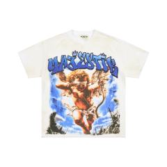 Blindfolded Cupid Archer Rhinestone Print Washed Tee 29064537