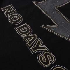 Blindfolded Wishing Angel Rhinestone Print Tee 2 colors 28751247