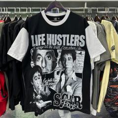 Scar Face Rhinestone Print Tee 28751254