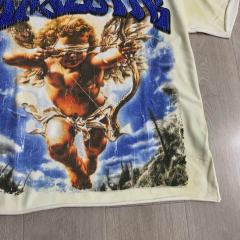 Blindfolded Cupid Archer Rhinestone Print Washed Tee 29064537