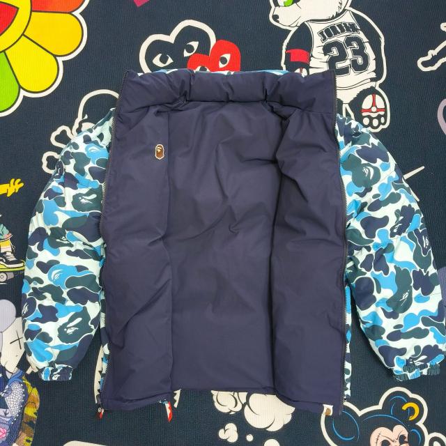 4 Colors Bape Reversible ABC Camo Padded Cotton Jacket