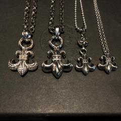 CH Fleur De Lis Lily Multi-Size Series Necklace