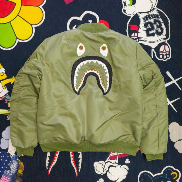 4 Colors Bape Reversible ABC Camo Padded Cotton Jacket