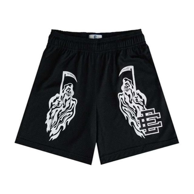 [Buy 1 Get 1 FREE]Eric Emanuel Death God EE Mesh Shorts