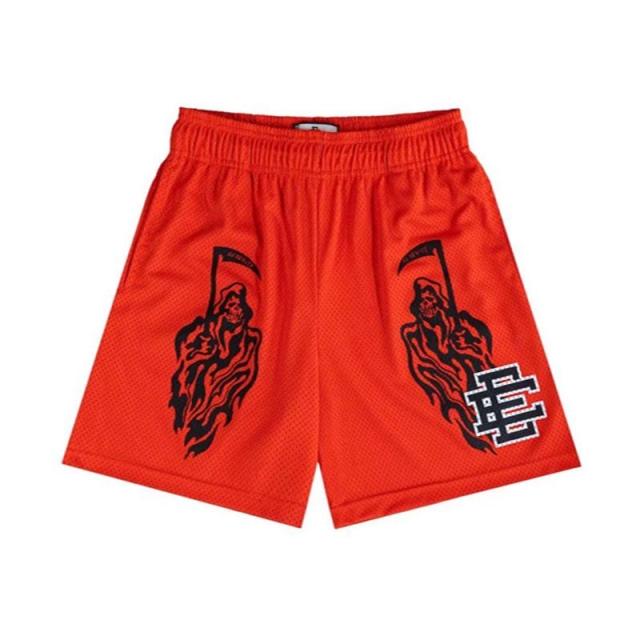[Buy 1 Get 1 FREE]Eric Emanuel Death God EE Mesh Shorts