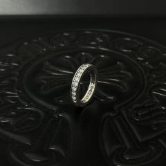 CH Silver Clear Crystal Full Eternity Band Ring
