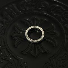 CH Silver Clear Crystal Full Eternity Band Ring