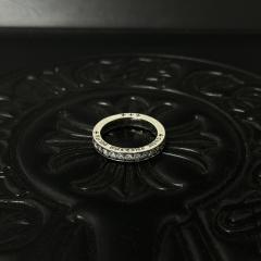 CH Silver Clear Crystal Full Eternity Band Ring