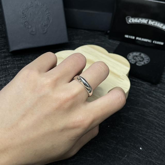 CH Silver Baby Dagger Plain Stack Ring
