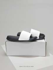 [plus-size shoes]Embossed Logo Post-Sport Recovery Slides 9 colors 29119236