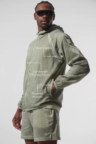 Waterproof Outdoor Zip-Up Hooded Jacket 2 colors 28531397