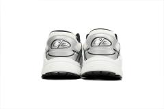 D White Mesh Silver-Tone Metallic Calfskin 3SN279ZYG-H869
