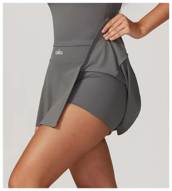 Tank Top A-Line One-Piece Tennis Skort Yoga Set 5 colors 29201418
