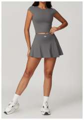 Tank Top A-Line One-Piece Tennis Skort Yoga Set 5 colors 29201418
