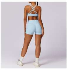 Fitted Cloud Feel High Waist Butt Lifting Yoga Shorts 11 colors 29201422