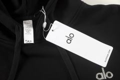 Metal Logo On Chest Solid Color Hoodie 5 colors 29115035