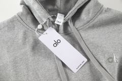 Metal Logo On Chest Solid Color Hoodie 5 colors 29115035