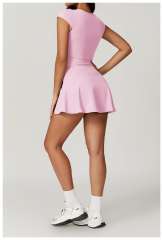 Tank Top A-Line One-Piece Tennis Skort Yoga Set 5 colors 29201418