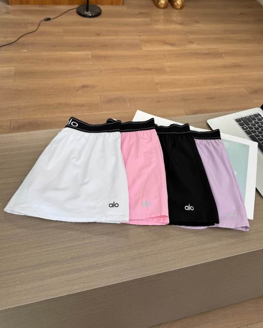 High Waist Inverted A-Line Yoga Anti-Chafing Skort 4 colors 29201415