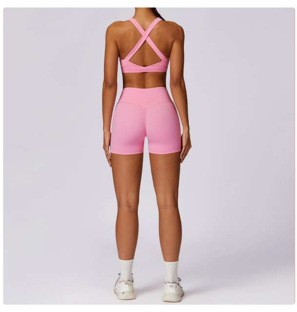Fitted Cloud Feel High Waist Butt Lifting Yoga Shorts 11 colors 29201422