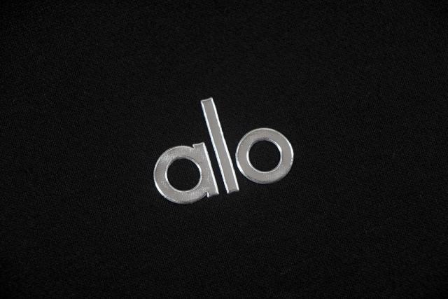 Metal Logo On Chest Solid Color Hoodie 5 colors 29115035
