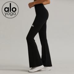 Workout High Waist Butt Lifting Naked Feel Fitted Yoga Flared Pants 10 colors 29201424