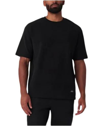 Logo At Hem Loose Crew Neck Tee 2 colors 29115032