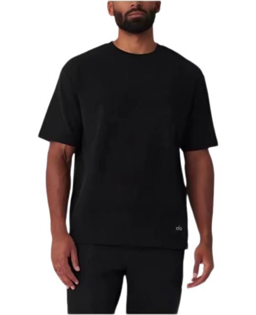 Logo At Hem Loose Crew Neck Tee 2 colors 29115032