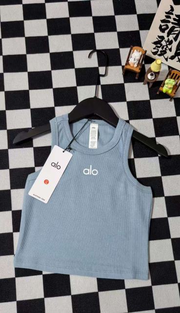 Summer Sports Cropped Ribbed Sleeveless Tank Top 3 colors 29201420
