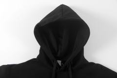 Metal Logo On Chest Solid Color Hoodie 5 colors 29115035