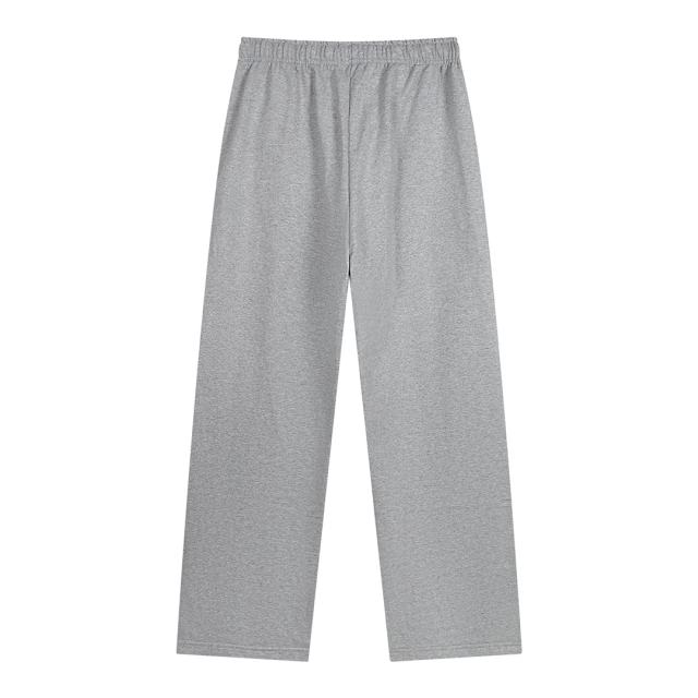 Solid-color straight-leg pants 4 colors 28530208