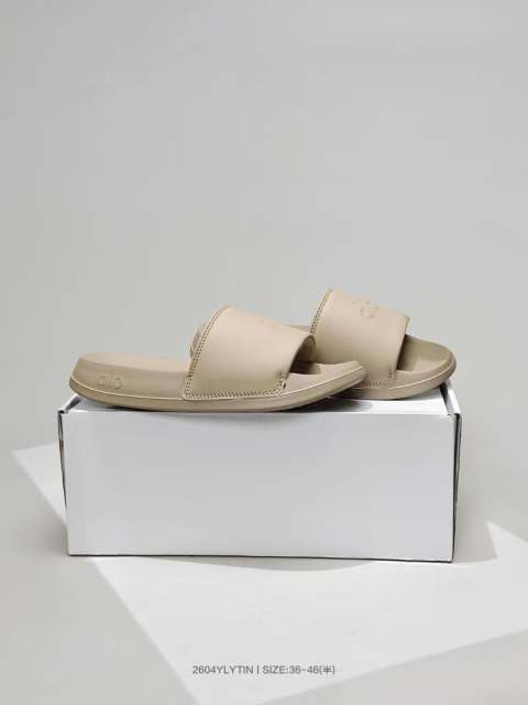 [plus-size shoes]Embossed Logo Post-Sport Recovery Slides 9 colors 29119236