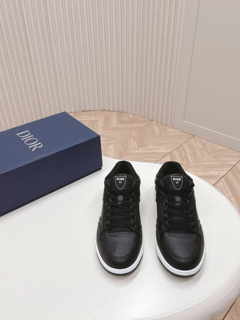 1:1 quality version  St0ne x Di0r B57 Co-branded 3D logo printed cowhide breathable sneakers 3 colors