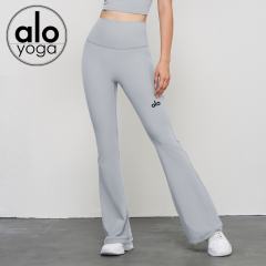 Workout High Waist Butt Lifting Naked Feel Fitted Yoga Flared Pants 10 colors 29201424