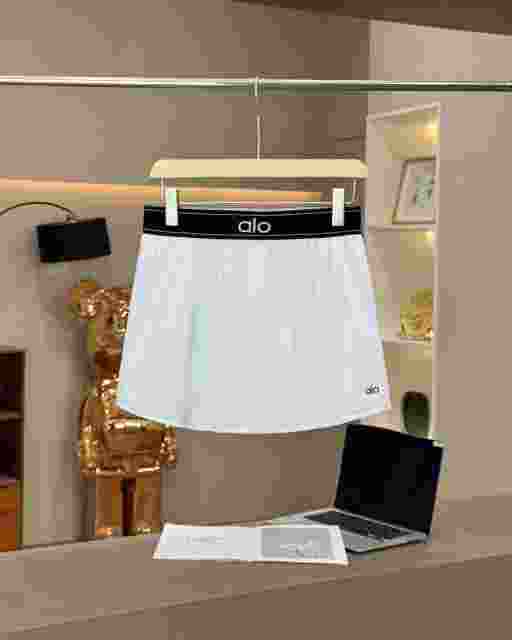High Waist Inverted A-Line Yoga Anti-Chafing Skort 4 colors 29201415
