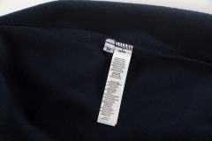 Metal Logo On Chest Solid Color Hoodie 5 colors 29115035
