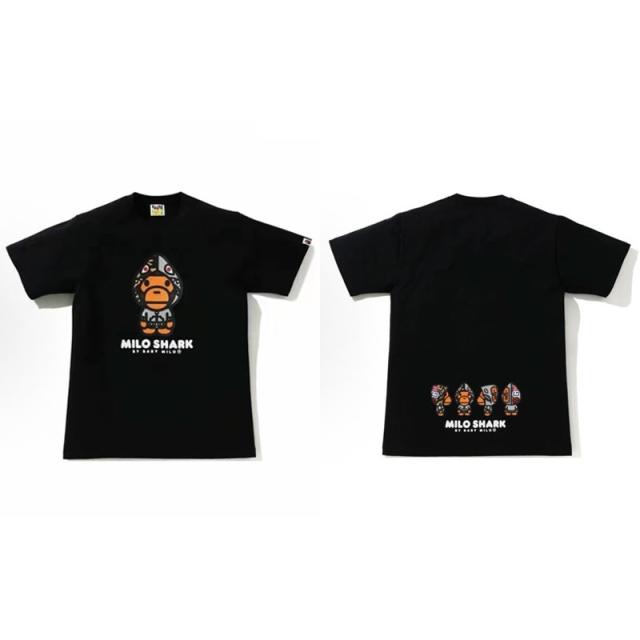 Bape T-Shirt Black White