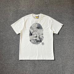 Bape T-Shirt Black White