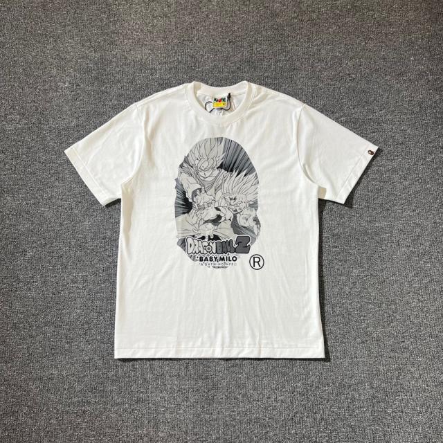 Bape T-Shirt Black White