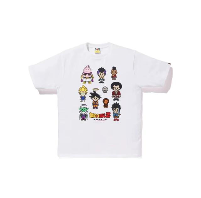 Bape T-Shirt Black White