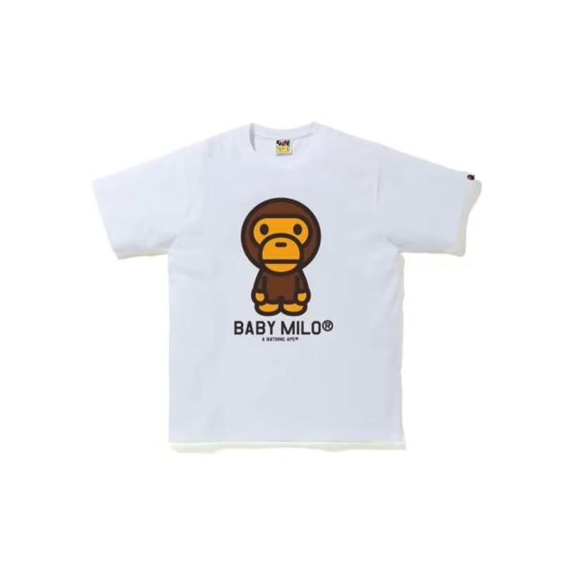 Bape T-Shirt Black White