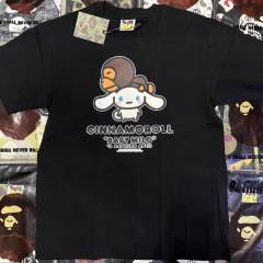 Bape Hello Kitty T-Shirt Black White
